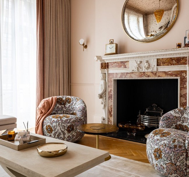 interior design services for property developers and private clients in london and hertfordshire, full renovation, room design, design consultations interiorise luxury living room